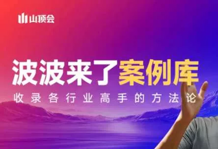 【精】波波来了案例库（更新3月）涵盖社交电商、直播带货、私域流量、IP打造、社群运营、传统行业转型等核心领域